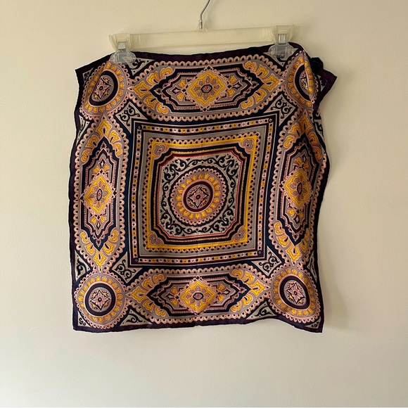 Vintage Yves Saint Laurent Silk Scarf - Picture 1 of 4